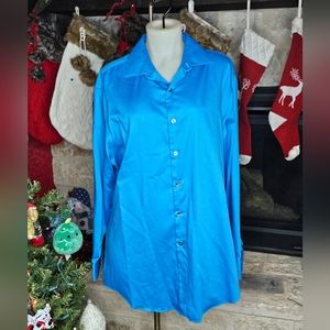 GEOFFREY BEENE LONG-SLEEVE MEN'S FITTED DRESS SHIRT SIZE 16 1/2 32/33